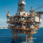 travailler sur une plateforme pétrolière